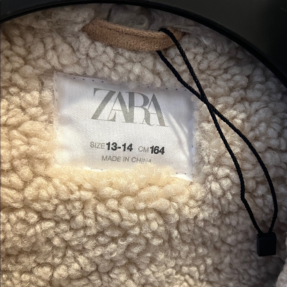 Zara Cream Kids Jacket
